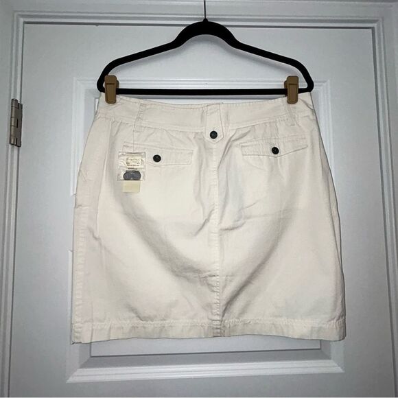 New, Tommy Bahama Pacific Coast Canvas Pull On Cotton Skirt - Picture 5 of 6